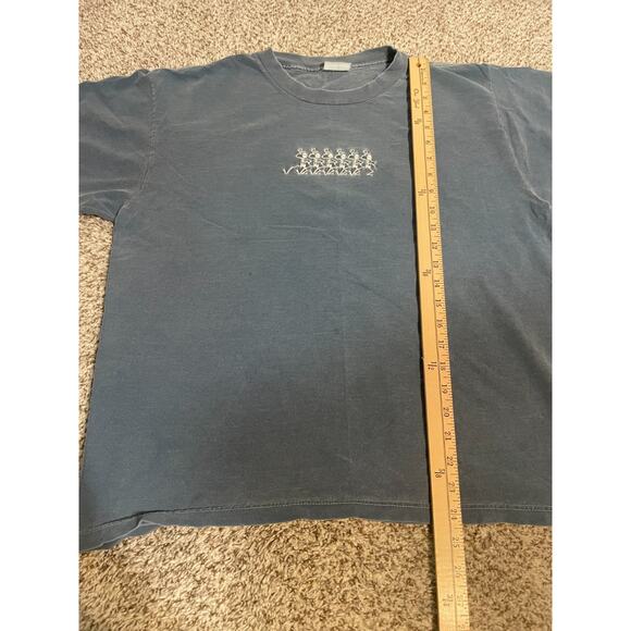 Vintage Grateful Dead Dancing Skeletons Short Sleeve Shirt Size M Single Stitch - Picture 9 of 11